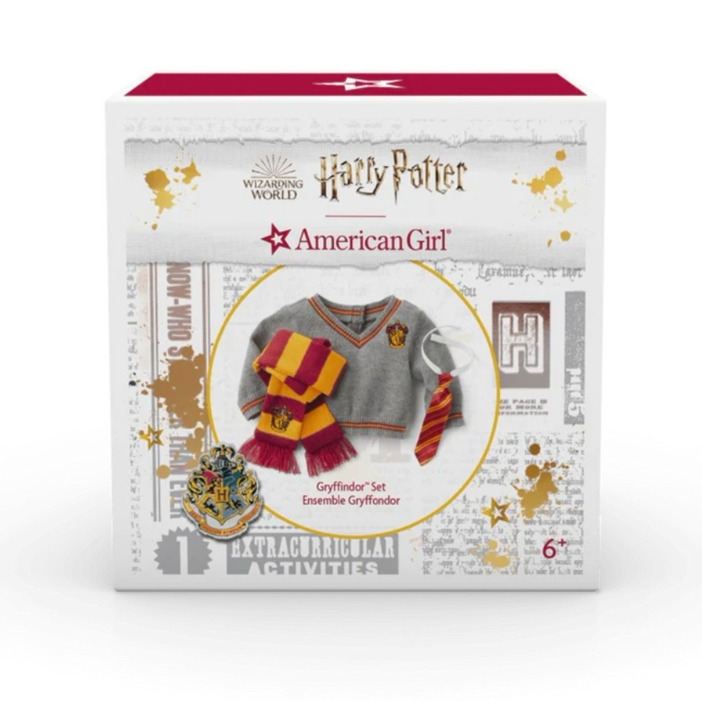 NIB American Girl Hogwarts Gryffindor Uniform Set